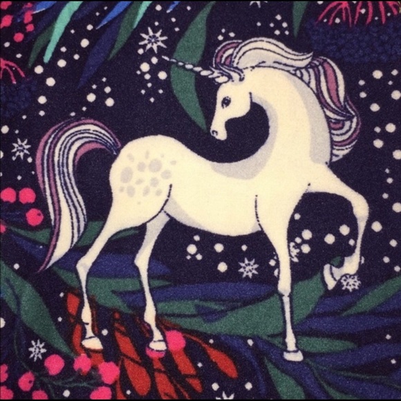 Womens Leggings, Unicorn Print, Buttery Soft Yoga Pants, Size OS or S/M/L - Picture 3 of 10